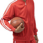 Montique Men's 2 Piece Sport Tracksuit in Red JS26