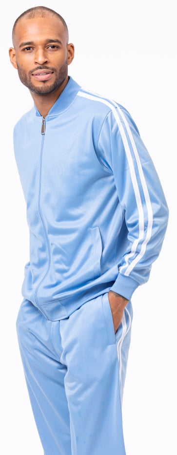 blue tracksuit