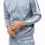 Montique Men's 2 Piece Sport Tracksuit in Silver JS26