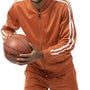Montique Men's 2 Sport Tracksuit Piece in Rust JS26
