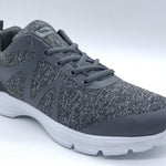 INSIGHT Men's Grey Soft Fabric Ultralight Athletic Fashion Shoes SP655