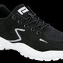 ORBIT Men's Black & White Ultralight Athletic Shoes SP660