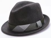 Hunter Stingy Brim Felt Fedora by Montique