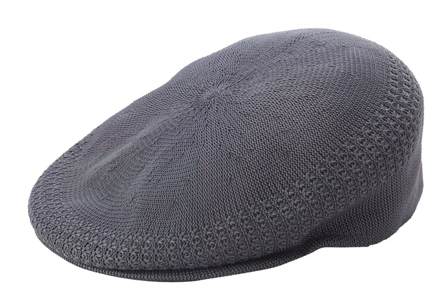 angled view classic ivy cap grey