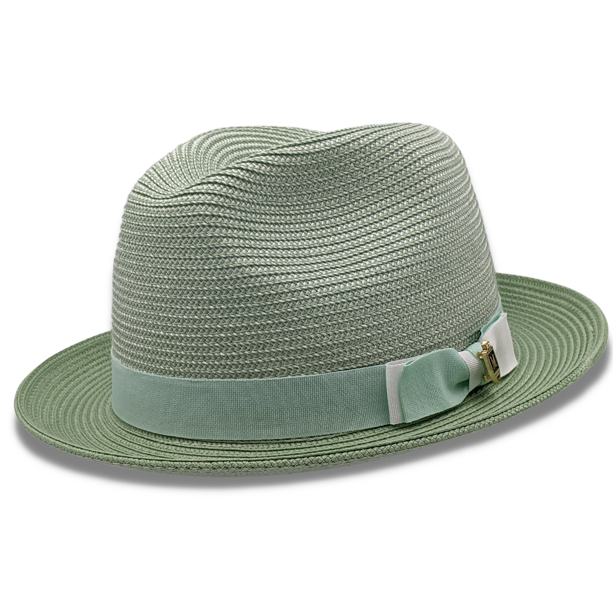 Stingy Brim Pinch Fedora Hat in Apple H68