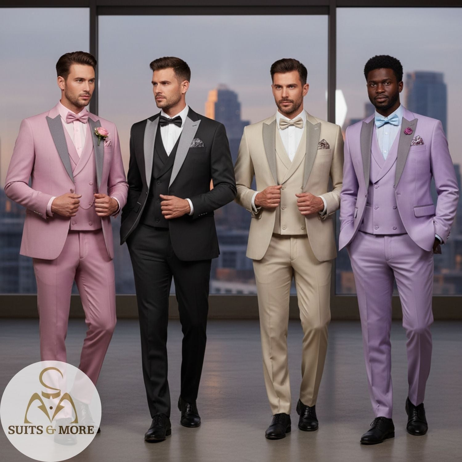 The Kraz Collection: Your Guide To The Modern Slim Fit 3 Piece Suit