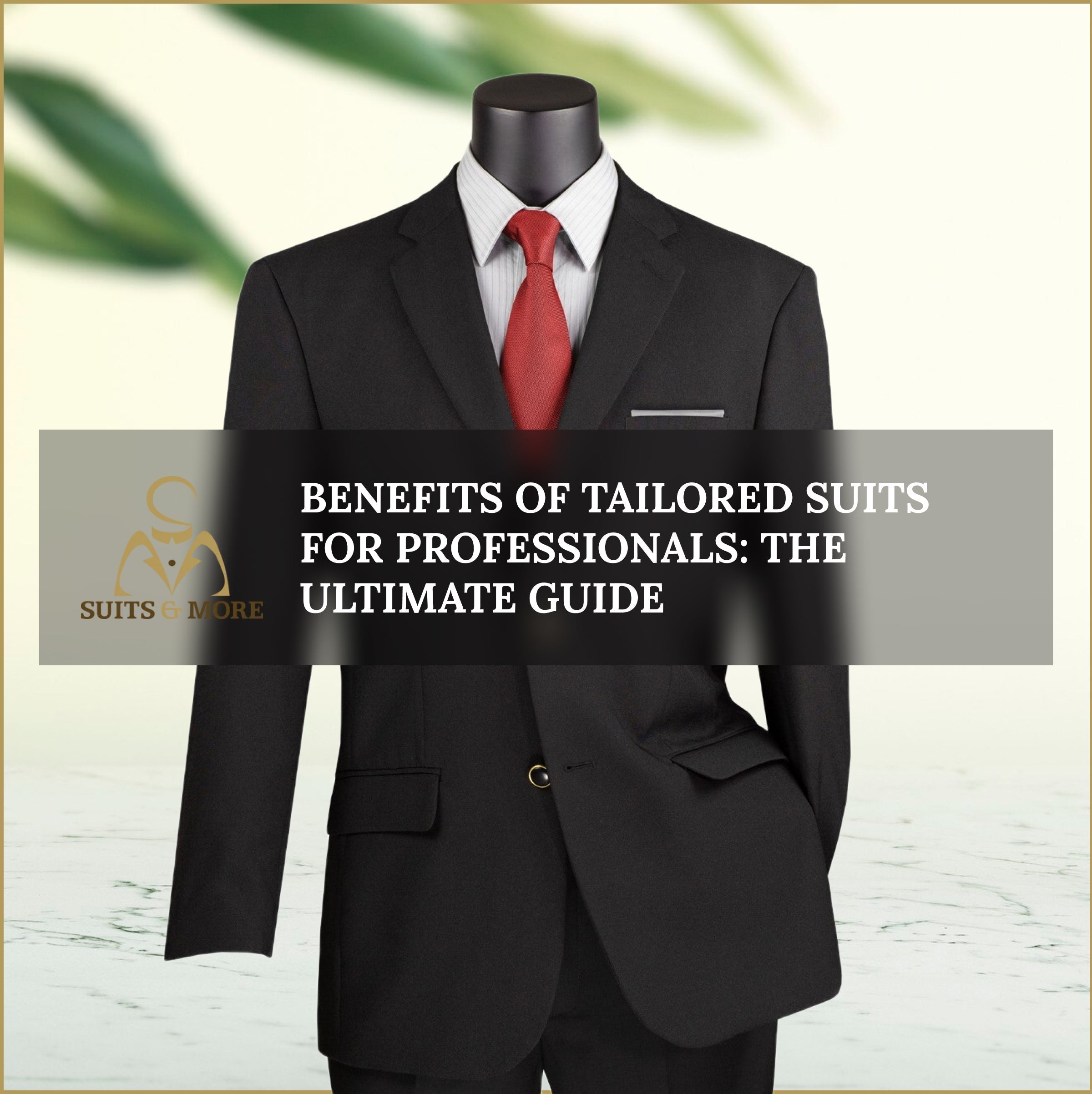 Benefits of Tailored Suits for Professionals: The Ultimate Guide