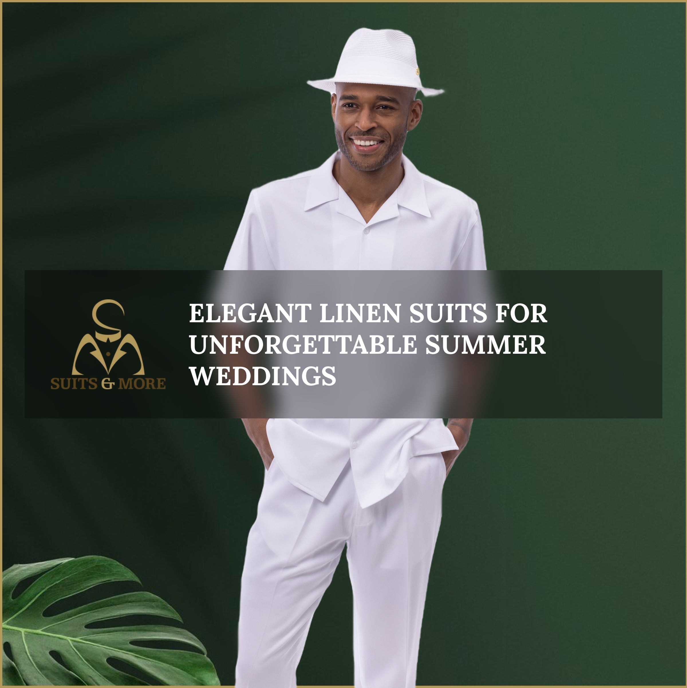 Elegant Linen Suits for Unforgettable Summer Weddings