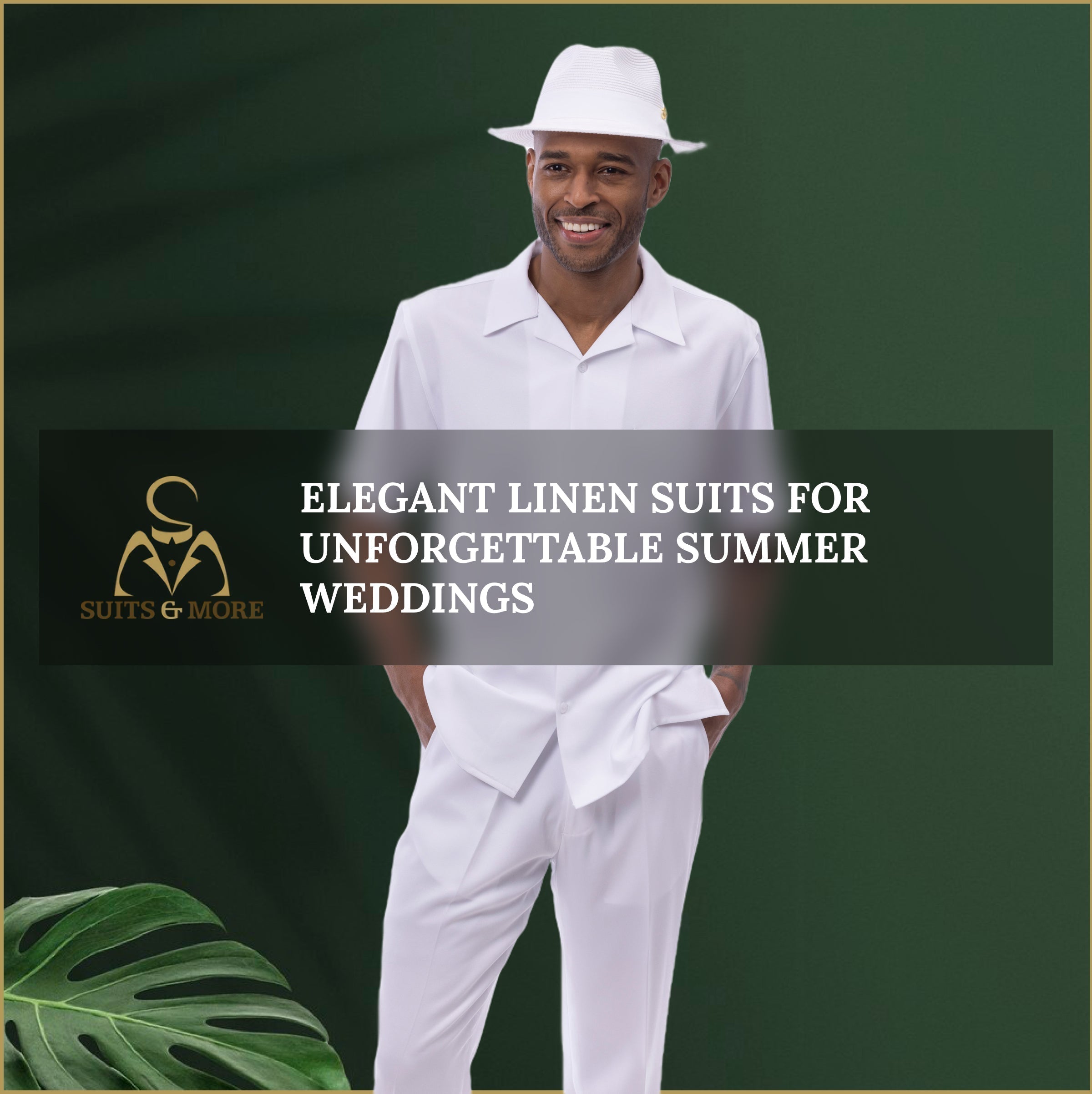 Elegant Linen Suits for Unforgettable Summer Weddings – Suits & More