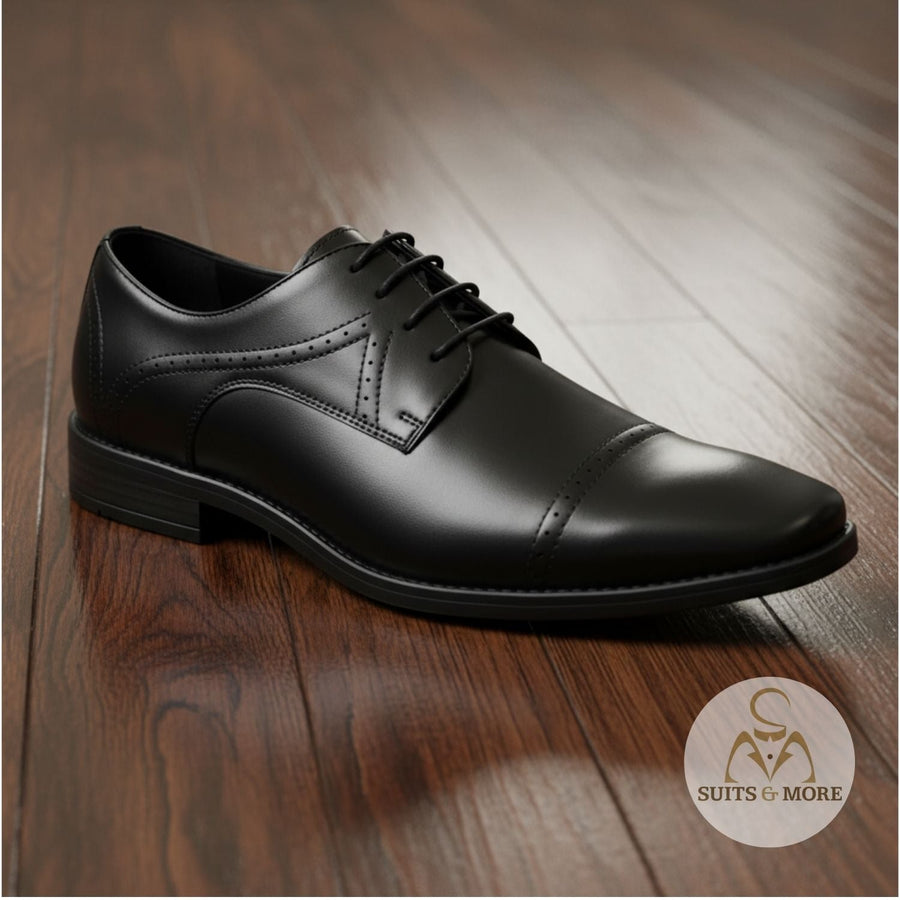 Discover the best men's church shoes for comfort and style. From wide-width lace-ups to exotic prints, find the perfect Sunday best shoes at Suits & More.