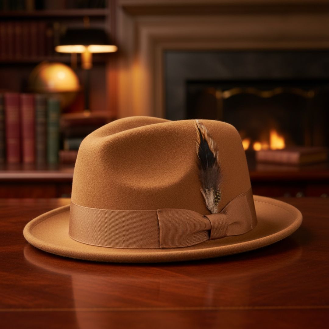 Elevate Your Look: The Essential Men's Felt Fedora