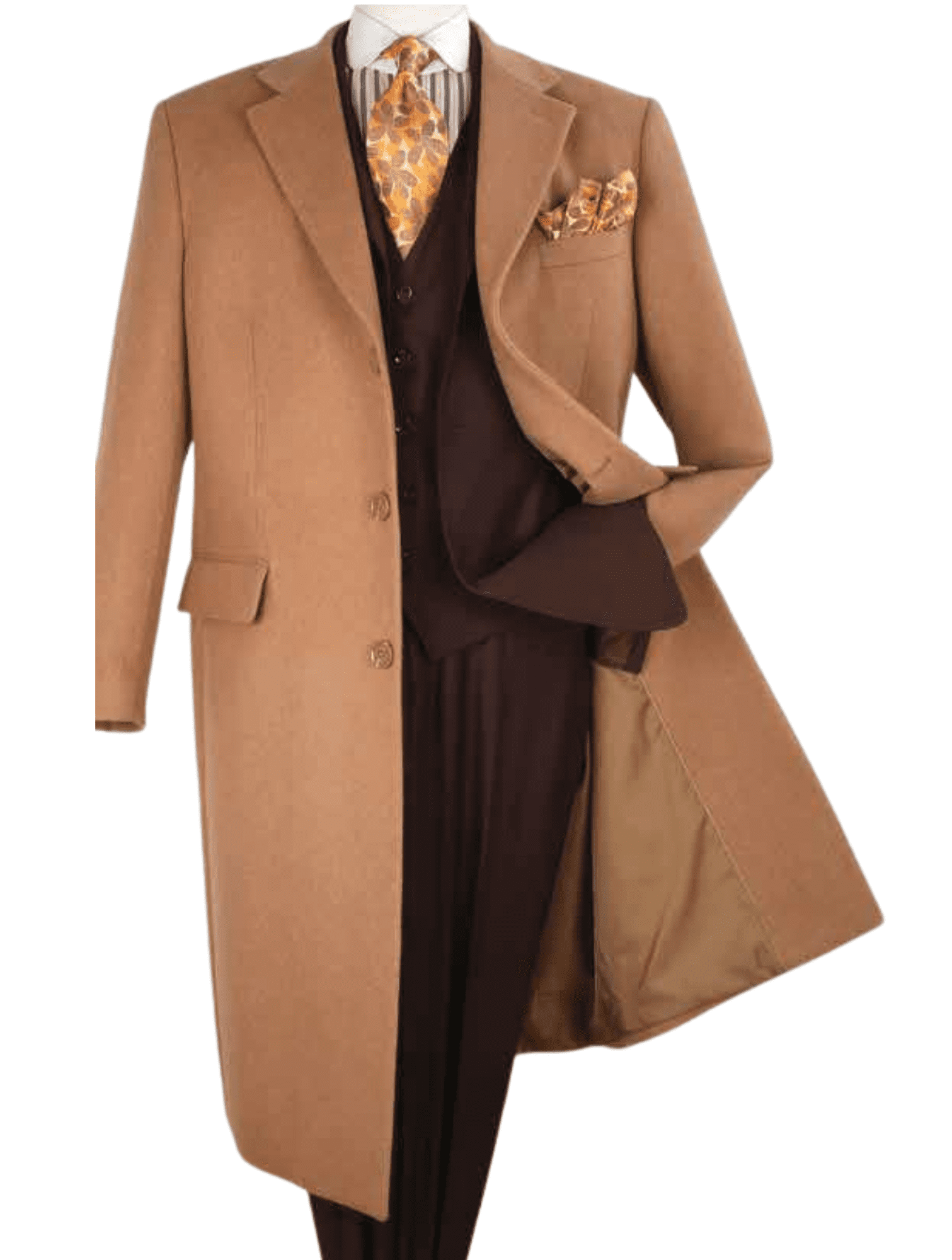 men's brown coat