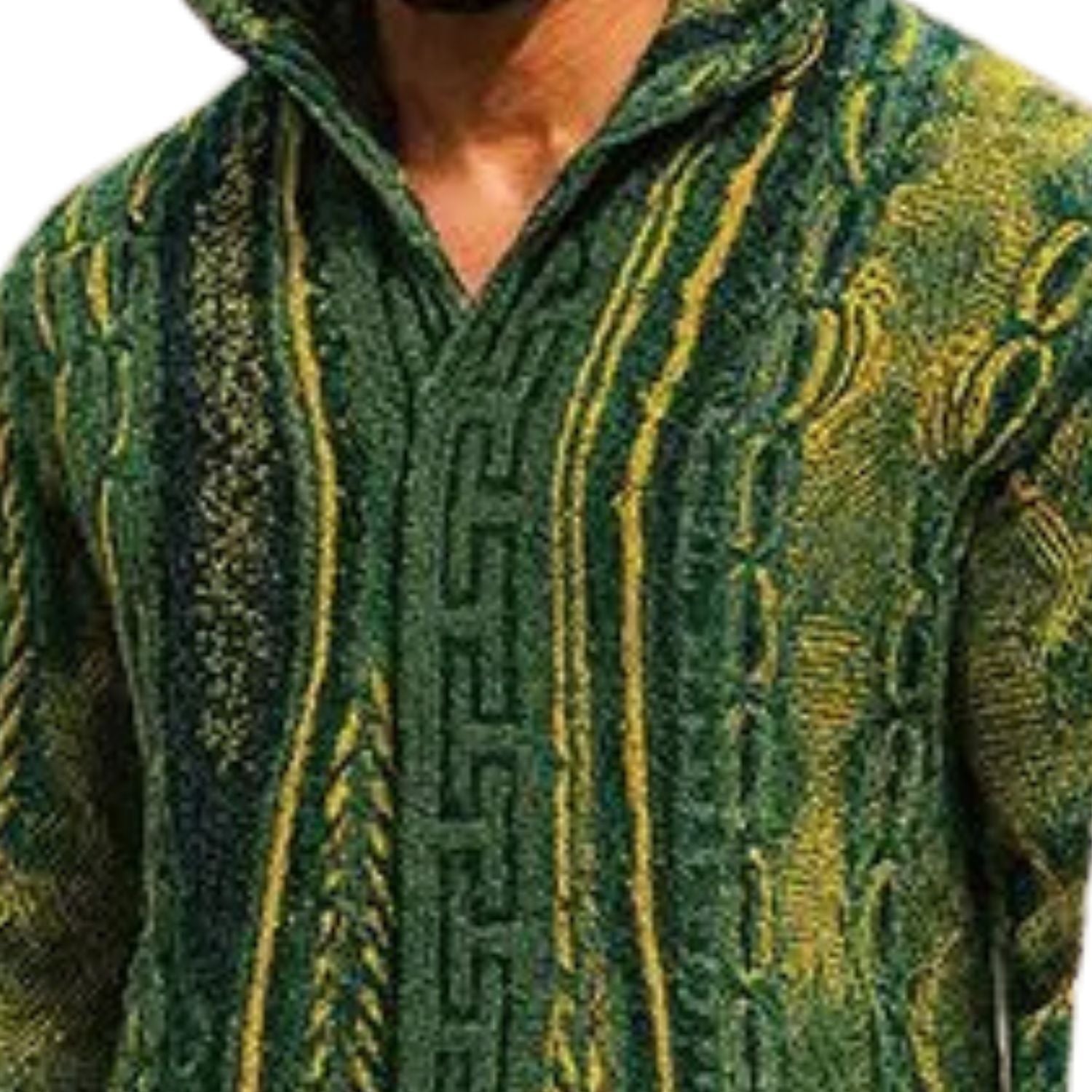 Solace Collection: Wool Blend 3/4 Hooded Jacket