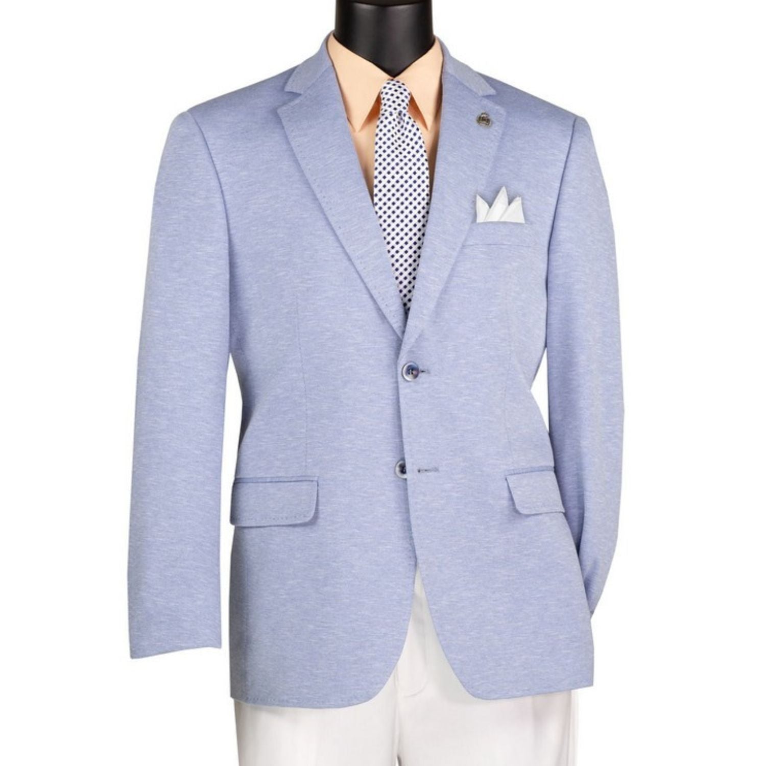 Alderamin Collection: Men's Modern Fit Stretch Sport Coat Blazer with Textured Weave