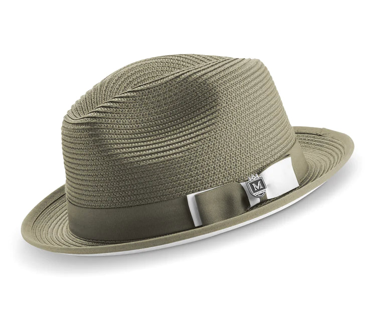 Innovique Collection: Braided Stingy Brim Pinch Fedoras