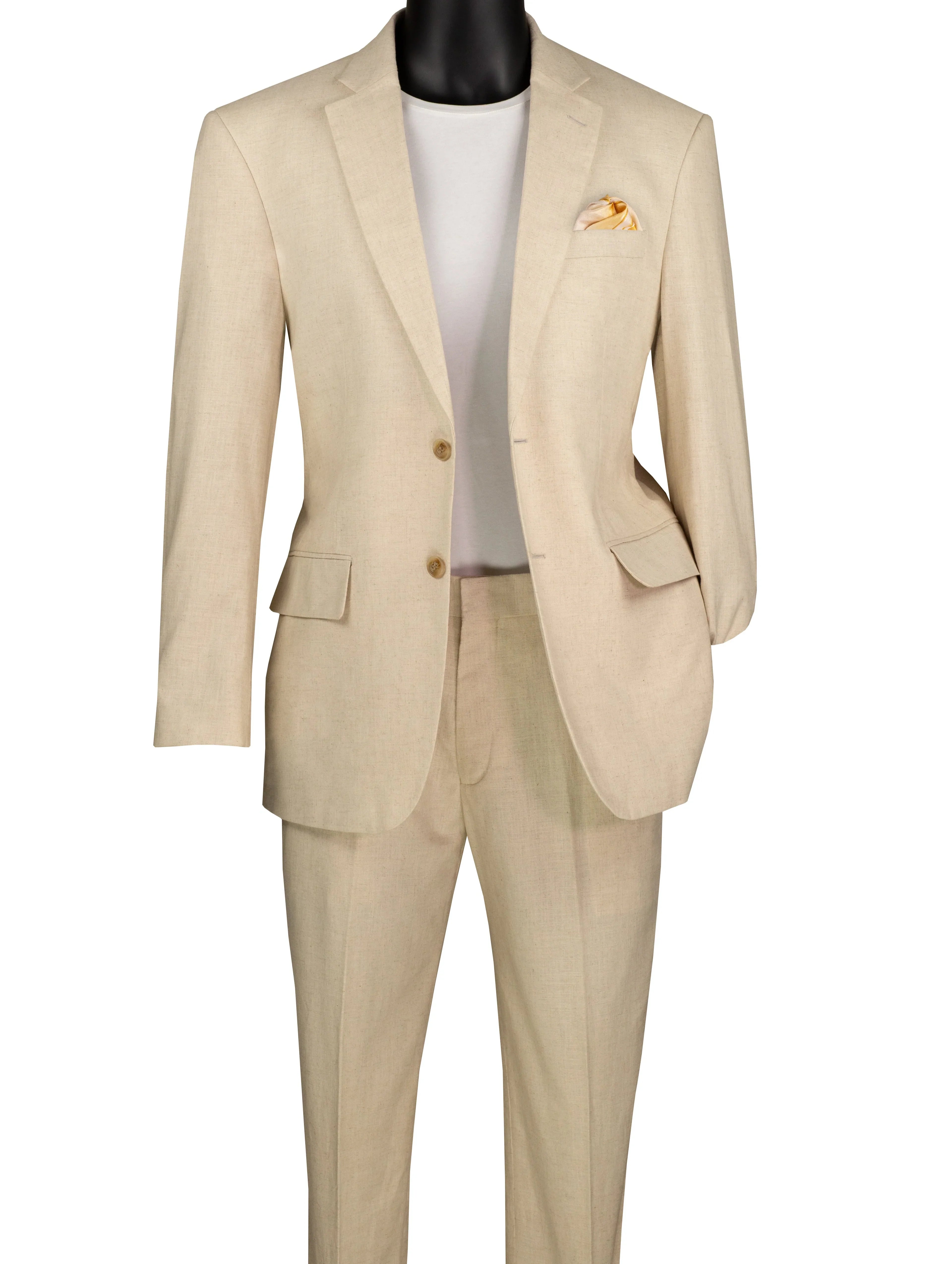 Albero Collection: Linen Cotton Modern Fit 2-Piece Suit