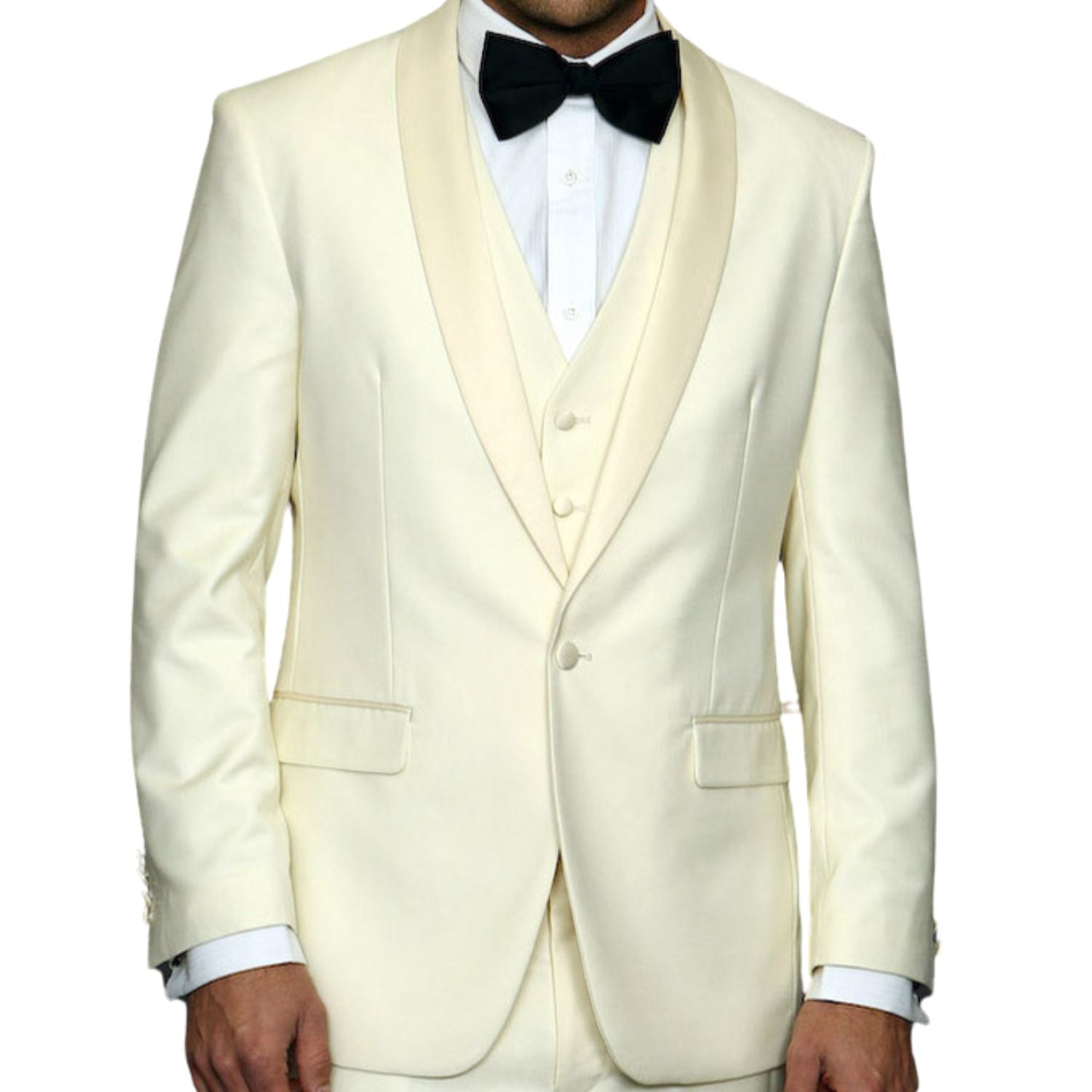 Varuna Collection: Tailored Fit Shawl Lapel 3PC Tuxedo