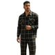 Cruxis Collection: Artyzen Black Plaid Shacket Jacket 2-Piece Set