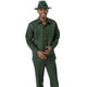 Hunter Vertical Stripe Long Sleeve 2-Piece Walking Suit by Montique