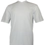 Men's Spandex Short Sleeve V-Neck T-Shirt  - White