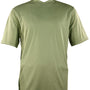 Men's Spandex Short Sleeve V-Neck T-Shirt  - Mint