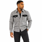 Black Glen Plaid Jacket by Stacy Adams