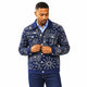 Navy Bandana Print Jacket by Stacy Adams