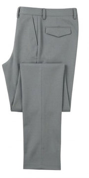 Grey Modern Fit 4-Way Stretch Adjustable Waistband Dress Pants by Stacy Adams