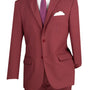 Victonique Collection: Men's Regular Fit Single Breasted Suit - Burgundy