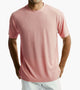 Solid Color Striped Tee Shirt 57009 - Blush