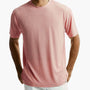 Solid Color Striped Tee Shirt 57009 - Blush