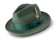 Twilique Collection: Montique Hunter Lightfelt 2 ½" Wide Brim Wool Felt Pinch Hat
