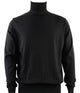 Calypso Black Long Sleeve Turtle Neck Sweater - Classic Elegance
