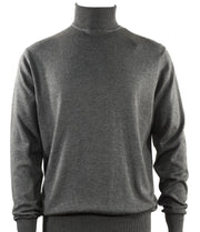 Calypso Smoke Long Sleeve Turtle Neck Sweater - Subtly Sophisticated