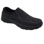 Men's Black Casual Slip On Shoes