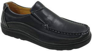 Men's Casual Slip On Loafer Shoes in Black