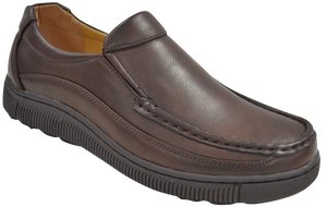 Men's Casual Slip On Loafer Shoes in Brown