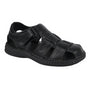 Men's Casual Black Fisherman Sandals