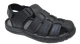 Haven Collection: Men’s Black Fisherman Sandal