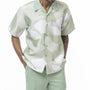 Montique Apple Abstract Design SHORTS SET Walking Suit 2 Piece Short Sleeve Set 72204