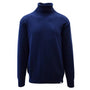 Men's Turtleneck Long Sleeve Sweater - Navy