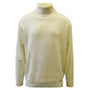 Men's Turtleneck Long Sleeve Sweater - Cream