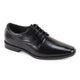 Men’s Plain-Toe Lace-Up Dress Shoe - Black