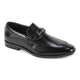 Men's Moc Toe Bit Slip-On Dress Loafer - Black