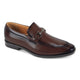 Men's Moc Toe Bit Slip-On Dress Loafer - Brown