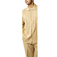 Cursa Collection: Men's Tone-on-Tone Short Sleeve Set in Khaki