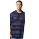 Stacy Adams Midnight Blue Fancy Crochet Short Sleeve Shirt