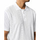 White Vertical Chelli Polo by Stacy Adams