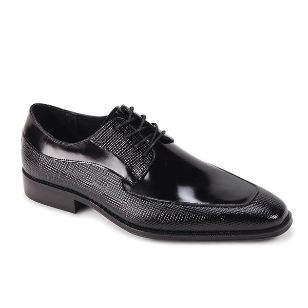 black leather dress shoes Men's Embossed Moc Toe Size:7 Year Sale 17th Aug Shop The Standard | Posture Correction