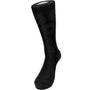 Bruno Conte Black Circular Jacquard Pattern Dress Sock